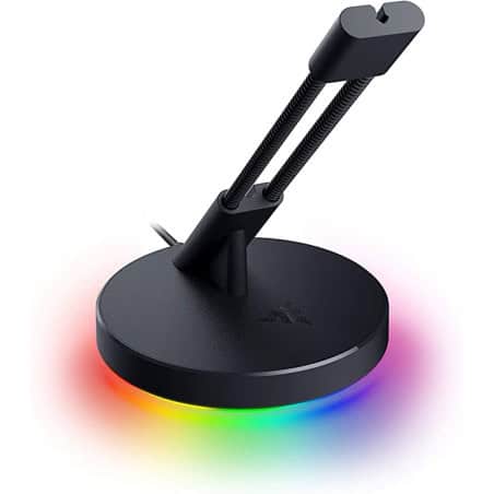 Spring-Loaded Arm for Bungee V3 Chrome Mouse Cable