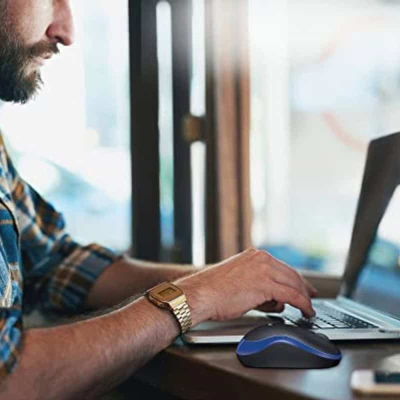 M185 WIRELESS MOUSE BLUE/BLACK