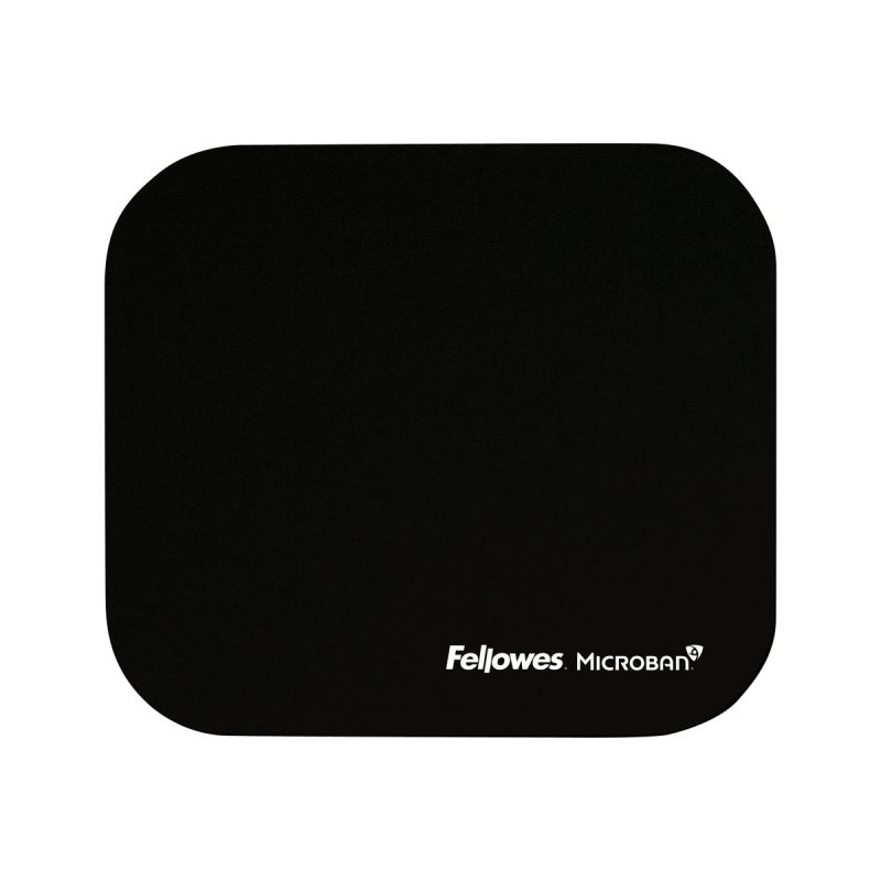 MICROBAN BLACK MOUSE PAD