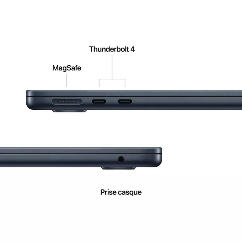 MACBOOK AIR 13 M4 16 GO 512 GO SSD MINUIT 2025