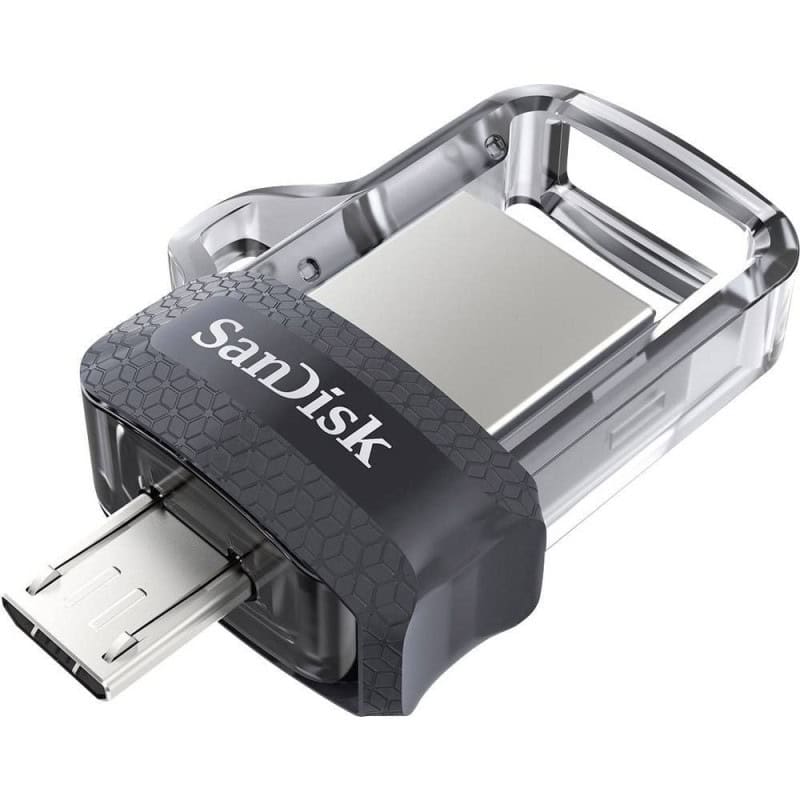 CLE USB/MICRO USB M 3.0 64 GO NOIR