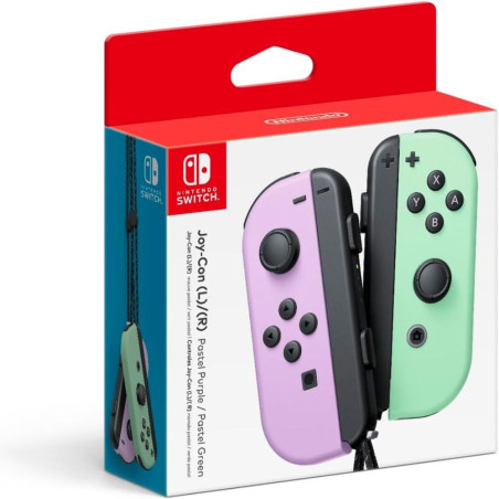 MANETTES SWITCH JOY-CON VIOLET ET VERT