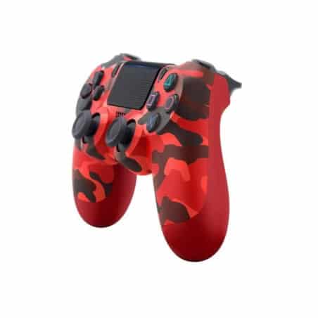 MANETTE PS4 DUALSHOCK RECONDITIONNE ROUGE CAMOUFLAGE