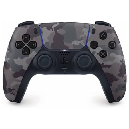 MANETTE PS5 DUALSENSE GRIS CAMOUFLAGE