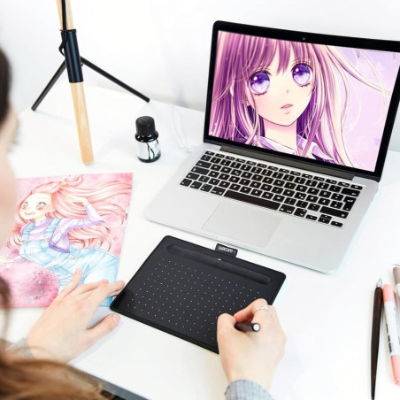 TABLETTE MULTIMEDIA INTUOS EDITION MANGA NOIRE