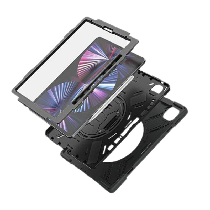 COQUE SECURIT ROTATIVE IPAD PRO 12.9 GEN5/6 POLYBAG NOIR