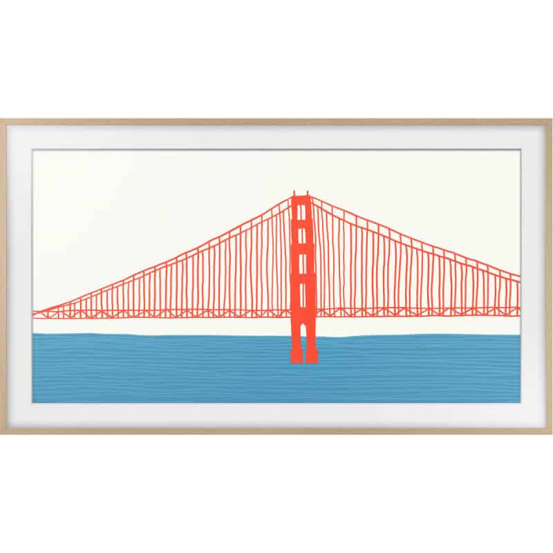 CADRE TV THE FRAME 75 2021 TECK