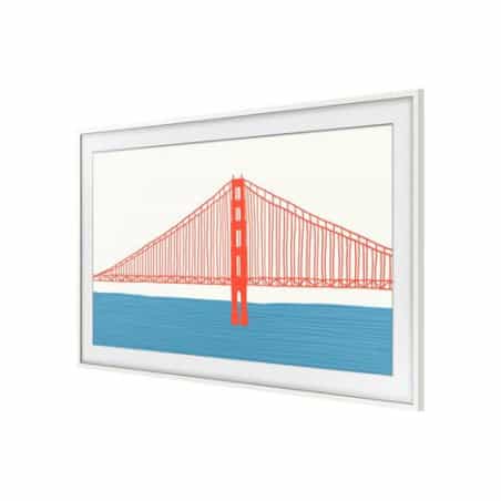 CADRE TV THE FRAME 50 2021 BLANC
