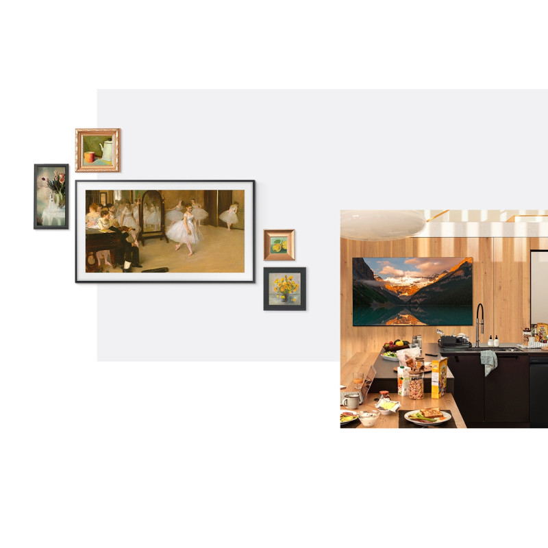 ACCROCHE MURALE SLIM FIT B50 NOIR