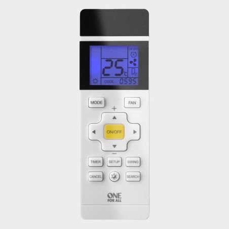 TELECOMMANDE POUR CLIMATISEUR BLANC