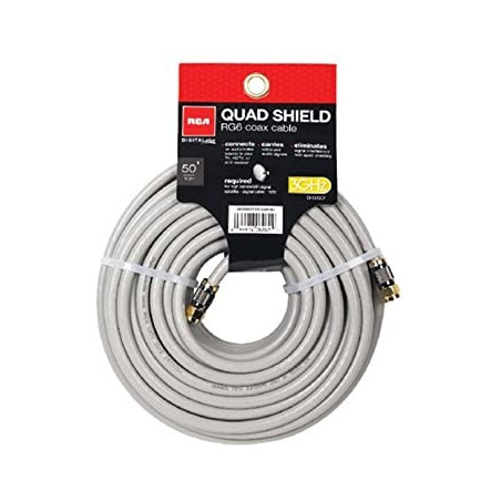 CABLE COAX RG6 GRIS 15M