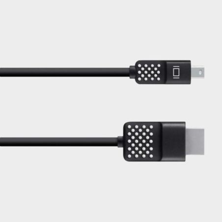 CABLE MINI DISPLAY / HDTV 3.6M/12FT NOIR