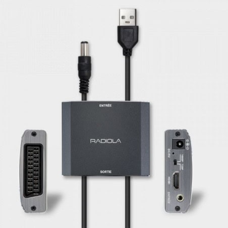 CONVERTISSEUR PERITEL VERS HDMI