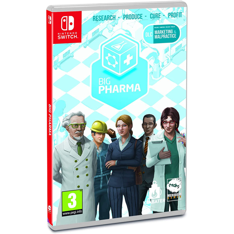 JEU SWITCH BIG PHARMA-MANAGER EDITION