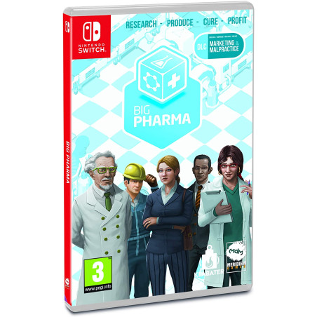SWITCH BIG PHARMA-MANAGER EDITION GAME