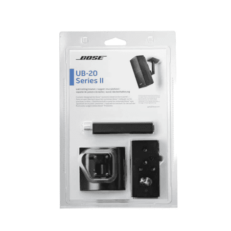 SUPPORT MURAL UB20 SERIE II NOIR