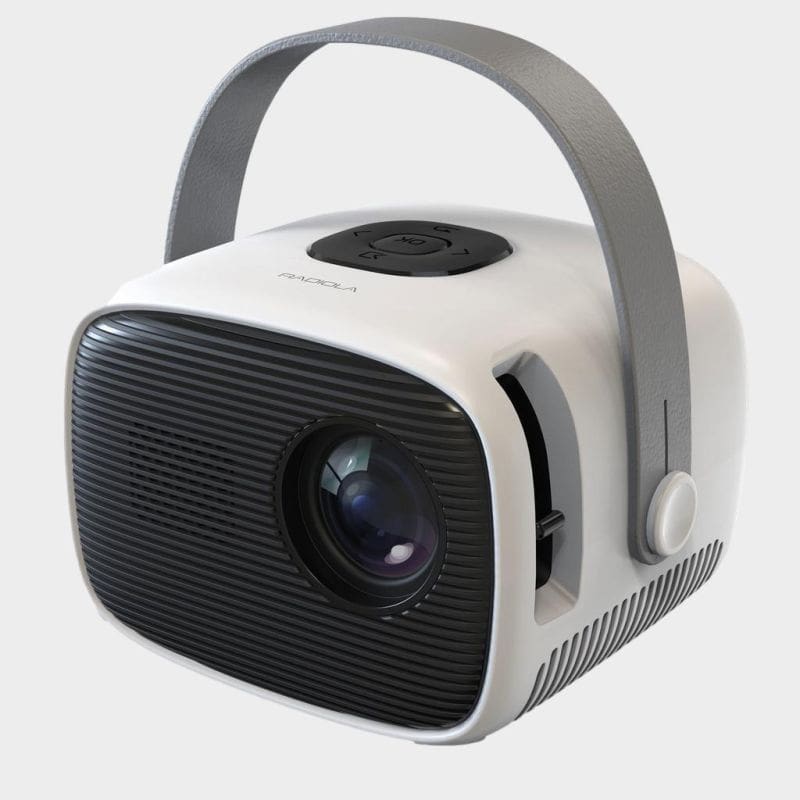 MINI VIDEOPROJECTEUR LED HD BLANC