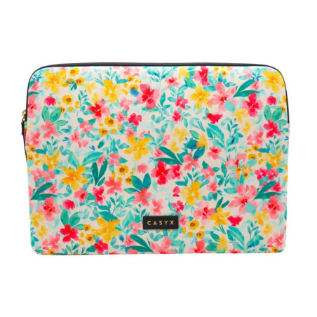 POCHETTE GRAND FORMAT CANVAS FLOWER LIGHT