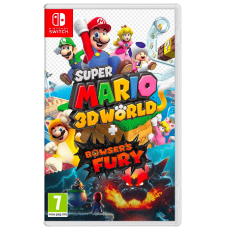 JEU SWITCH SUPER MARIO 3D WORLD + BOWSERS FURY