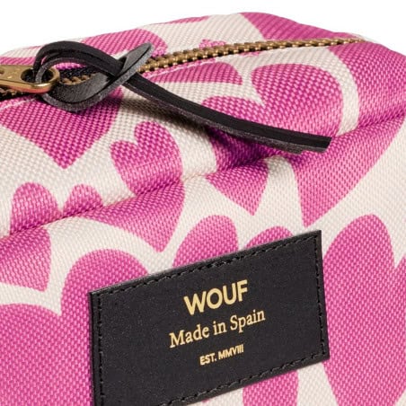 TROUSSE DE TOILETTE 21CM PINK LOVE