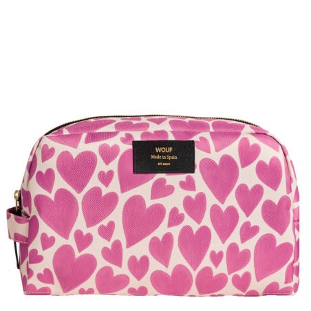 TROUSSE DE TOILETTE LARGE 29.5CM   PINK LOVE