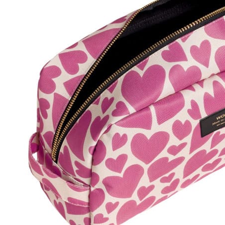 TROUSSE DE TOILETTE LARGE 29.5CM   PINK LOVE