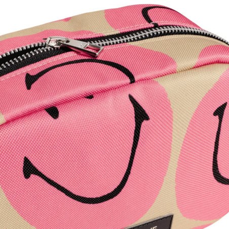 TROUSSE DE TOILETTE 22CM ROSE SMILEY