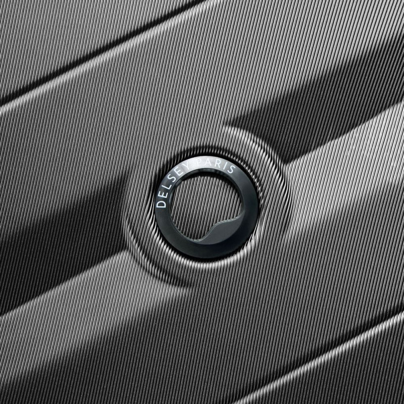 VALISE TROLLEY COMETE + 4DR 77CM NOIR