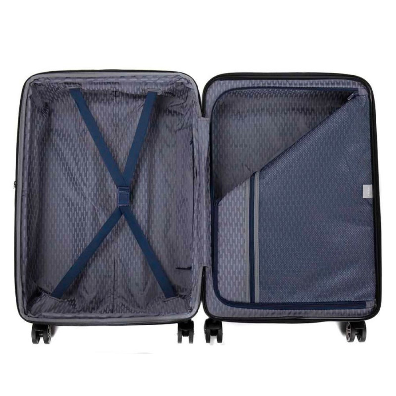 VALISE TROLLEY EXTENSIBLE AIR ARMOUR 68 CM BLEU NUIT