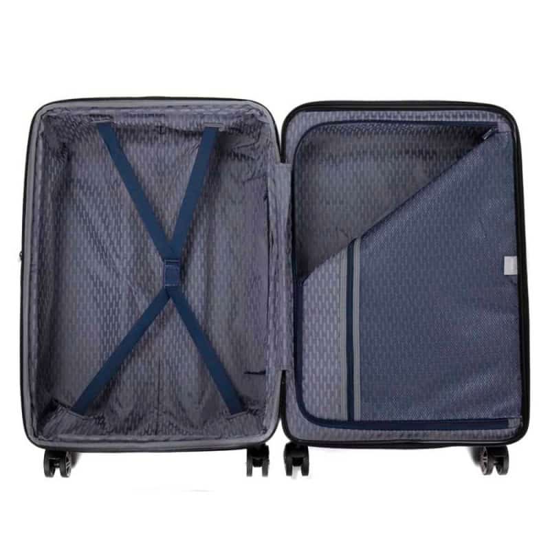 VALISE TROLLEY EXTENSIBLE AIR ARMOUR 68 CM BLEU NUIT