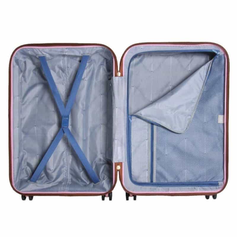 VALISE TROLLEY FREESTYLE 67 CM 4R PIVOINE