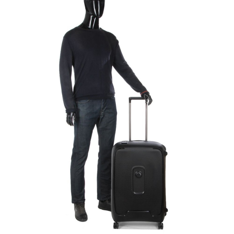 VALISE MONCEY TROLLEY 4R 69 CM ECO NOIR