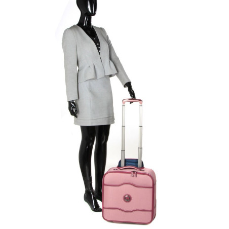 VALISE CABINE TROLLEY UNDERSEATER CHATELET AIR 2.0 42 CM ROSE