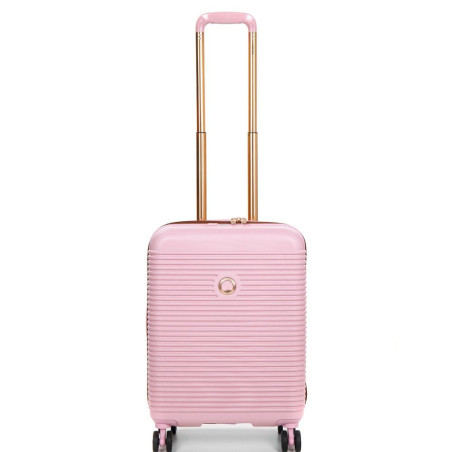 VALISE DELSEY FREESTYLE SLIM 55 CM PIVOINE