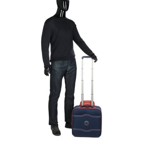 VALISE CABINE TROLLEY UNDERSEATER CHATELET AIR 2.0 42 CM BLEU