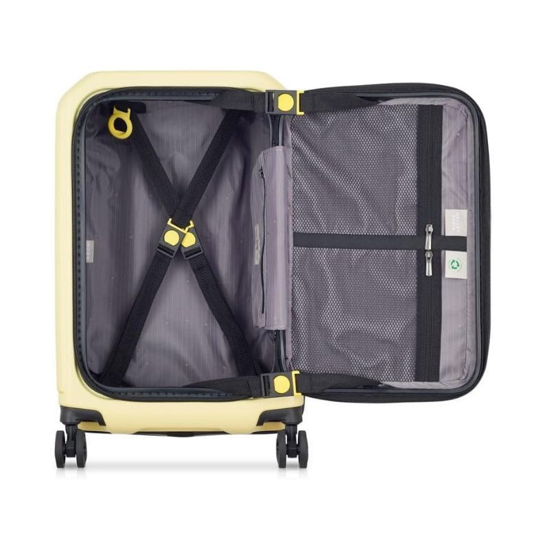 VALISE SECURITIME TR EXT ZIP 55 CM JAUNE PALE 2024