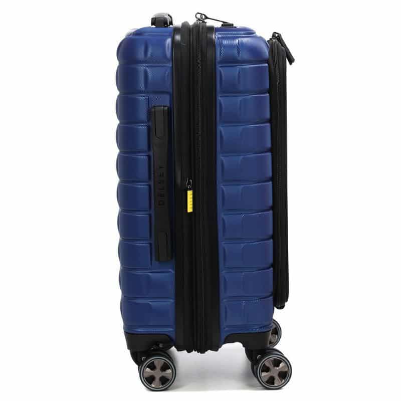 VALISE CAB  SHADOW 5.0 SOFT TR EXT 4DR 55CM BLEU