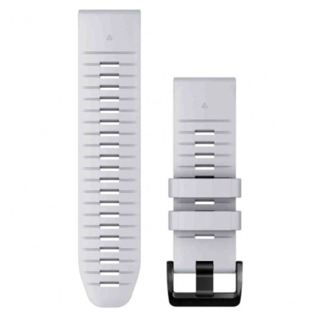 BRACELET DE MONTRE QUICKFIT 26MN SILICONE BLANC