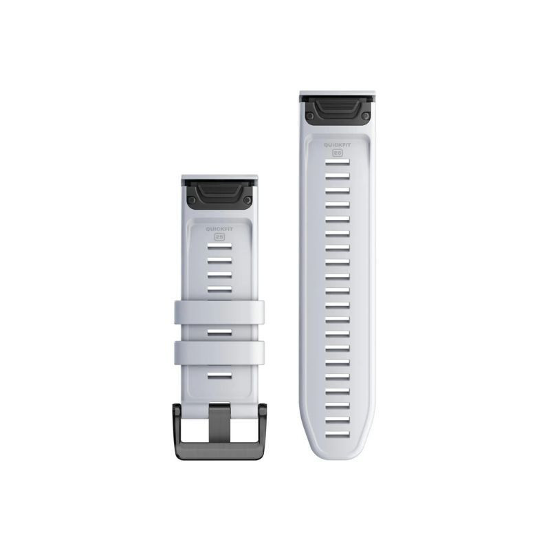 BRACELET DE MONTRE QUICKFIT 26MN SILICONE BLANC