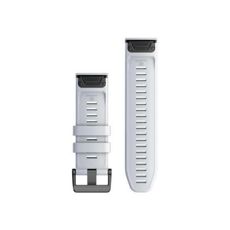 BRACELET DE MONTRE QUICKFIT 26MN SILICONE BLANC