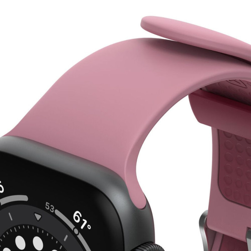 BRACELET APPLEWATCH 42/44/45MM MAUVE MORGANITE