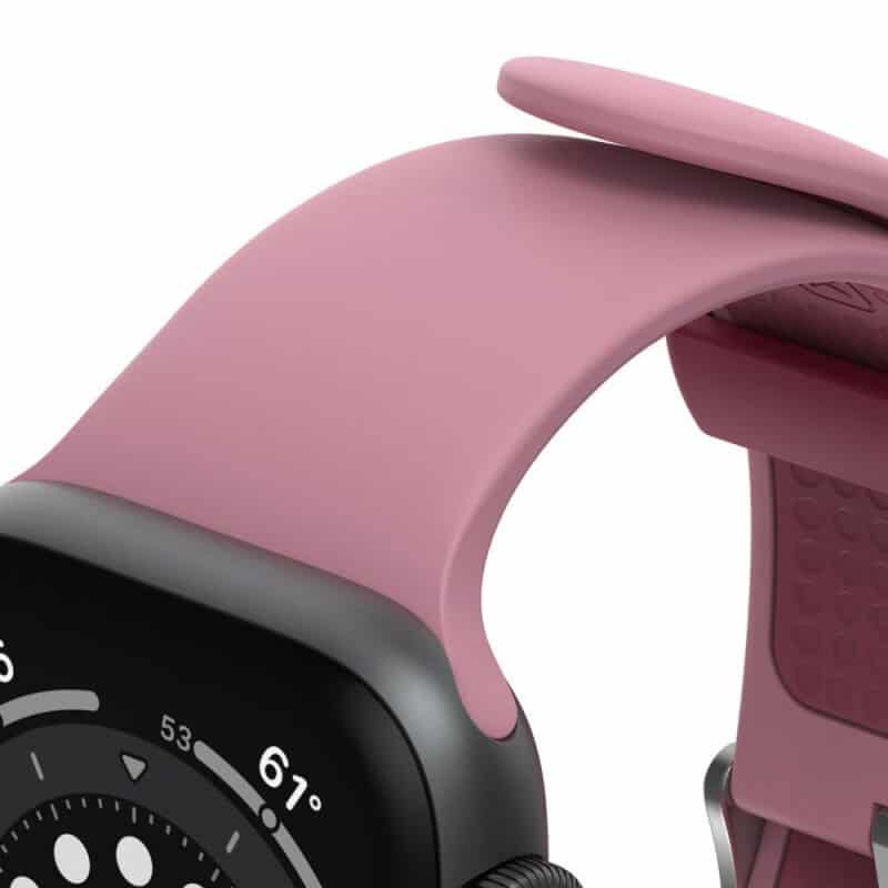 BRACELET APPLEWATCH 42/44/45MM MAUVE MORGANITE