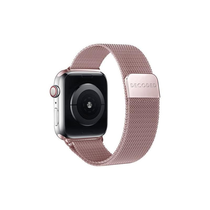 BRACELET APPLE WATCH MILAN TRACTION 45MM ROSE