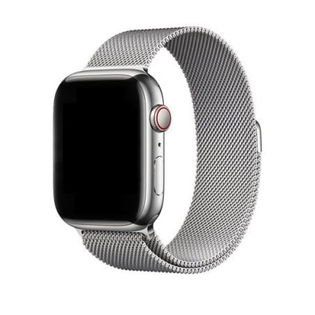 BRACELET APPLE WATCH TRACTION 45MM MILANAISE TITANIUM