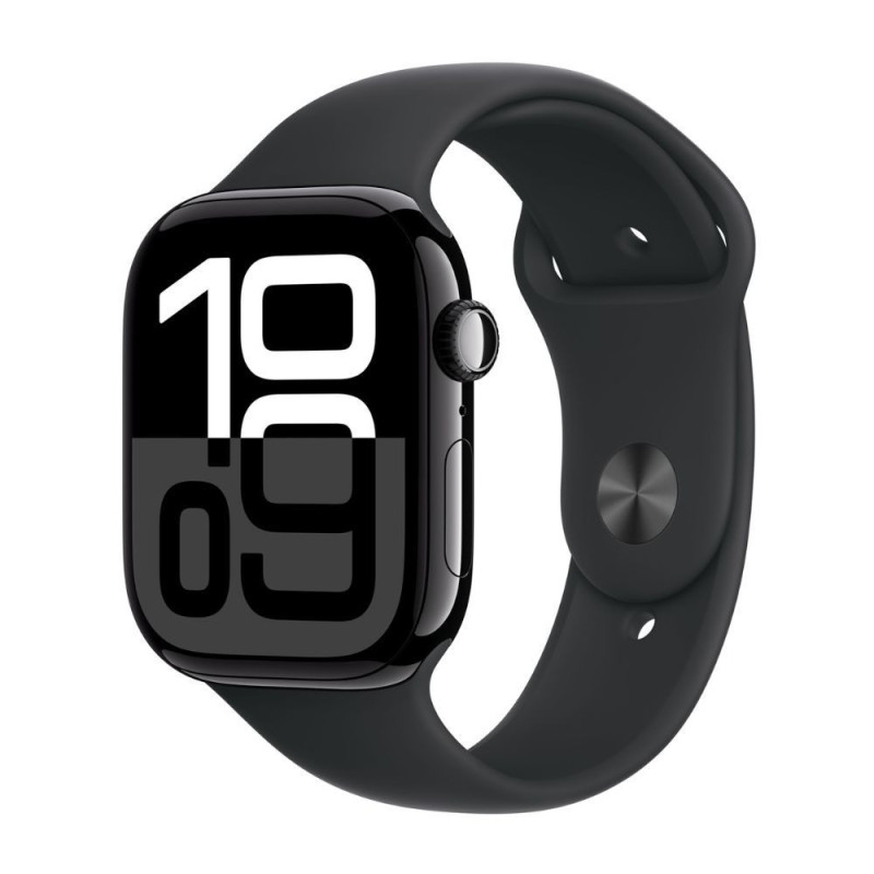 APPLE WATCH SERIES 10 GPS + CELL 46 MM BOUCLE SPORT NOIR