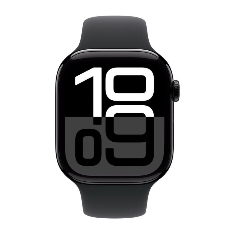 APPLE WATCH SERIES 10 GPS 46 MM NOIR ALU SPORT M/L NOIR