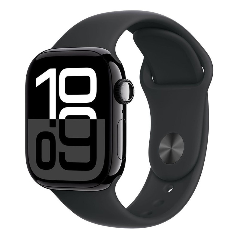 APPLE WATCH SERIES 10 GPS 42 MM ALU NOIR M/L