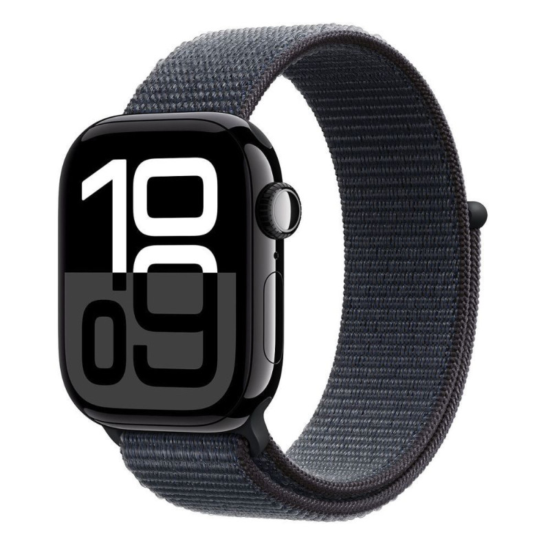 APPLE WATCH SERIES 10 GPS 42 MM ALU BOUCLE SPORT NOIR