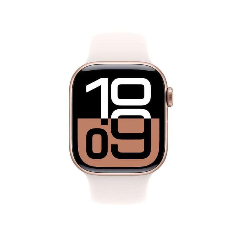 APPLE WATCH SERIES 10 GPS + CELL 42 MM ALU ROSE OR SPORT ROSE BLUSH