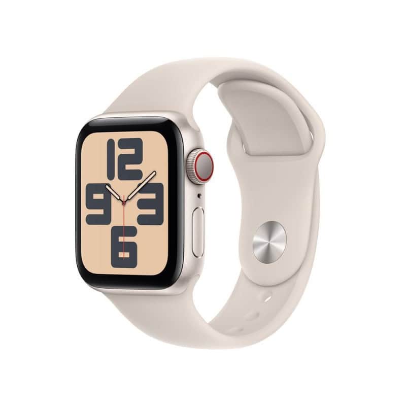 APPLE WATCH SE GPS+CELL 44MM LUMIERE STELLAIRE ALU CASE SPORT 2022